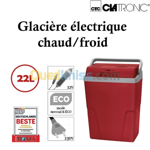 Glacière Électrique chaud/froid 22L | Clatronic