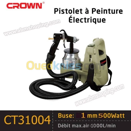 Pistolet à peinture électrique 500W -Crown