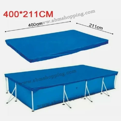 Couverture de piscine à cadre steel pro 400x211cm | Bestway