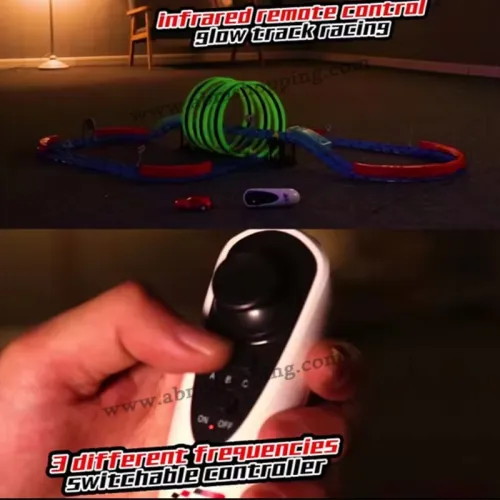 Circuit automobile de Course Lumineux 360 degré