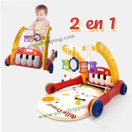 Tapis d éveil musical et trotteur 2en1 | Bibi-inn