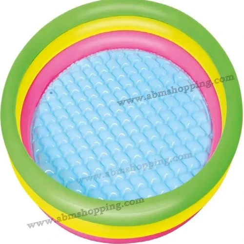 Piscine gonflable arc-en-ciel 102x25cm | Bestway