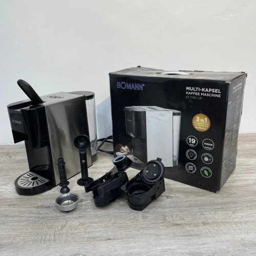 LIQUIDATION Machine à café Multi-Capsules 4En1 1450W | BOMANN