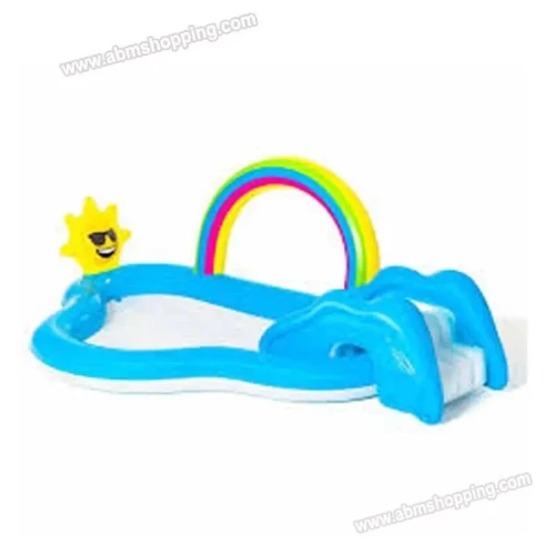 Piscine Gonflable Avec Centre De Jeux D eau Arc en ciel  cm Bestway