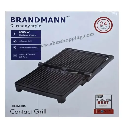 Panineuse 2 En 1 XL 2000W | BRANDMANN BR-SM-005