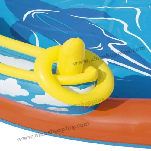 Piscine toboggan 265x265x104cm | Bestway