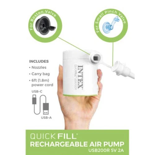 Gonfleur Quickfill Rechargeable USB 200R | INTEX