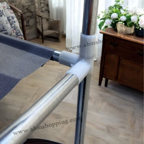 Armoire en tissu avec 2 penderies et 9 étagères