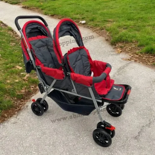 Poussette Jumeaux | Lucky Baby عربة اطفال توام