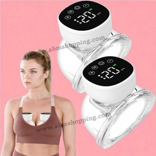 Tire lait électrique mains libres portable double pompe