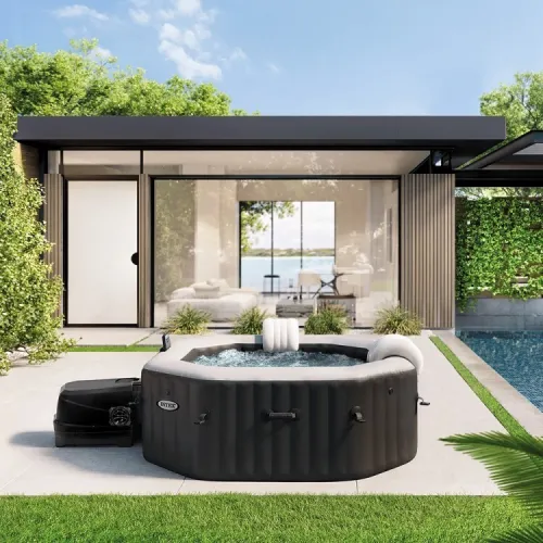 Spa gonflable Carbone 6 places 218x71cm | INTEX