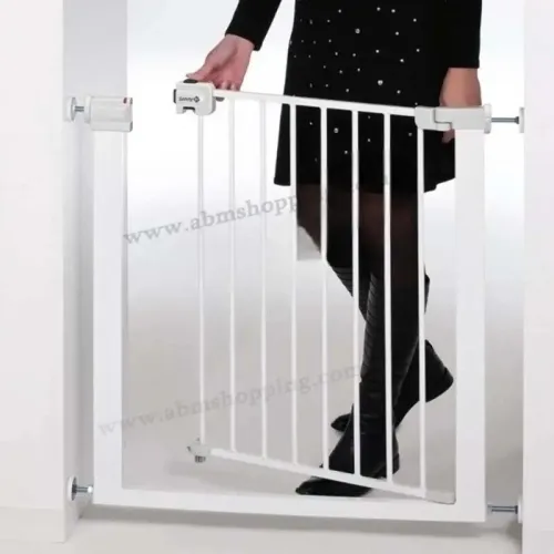 Barrière Bébé Ultra Sécurisée avec Indicateur de Fermeture 73cm/80cm | Safety