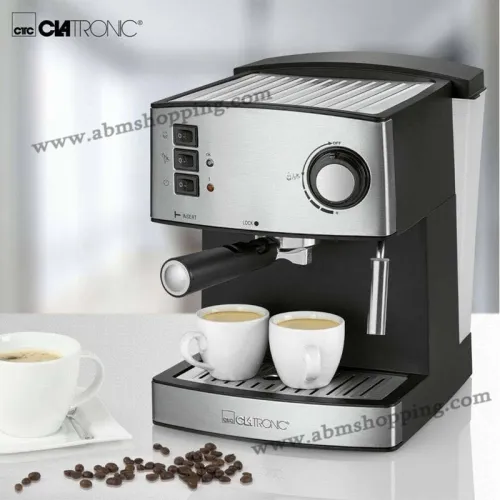 Machine à expresso en inox 850W 15bars | Clatronic