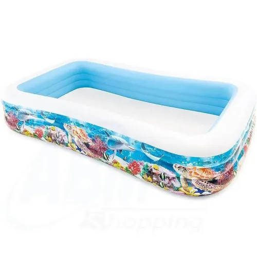 Piscine gonflable rectangulaire 305x183x56 cm INTEX