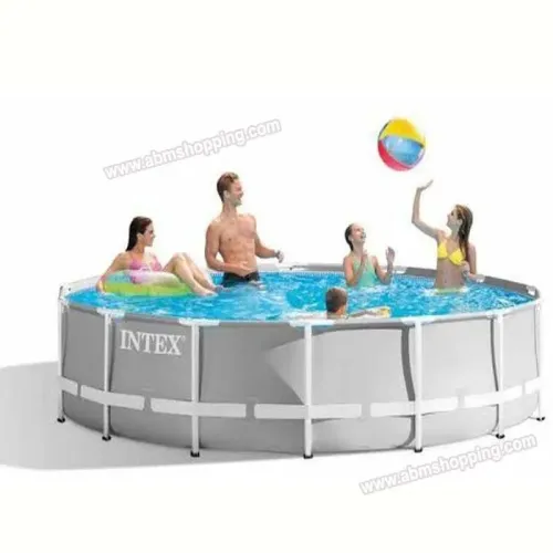 Piscine Ronde 366*76 cm à cadre métallique  Intex (F) 