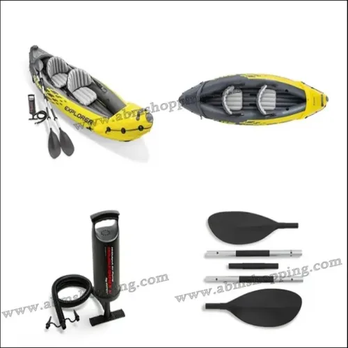 Kayak gonflable Explorer K2 2 personnes 112x91x51cm Intex