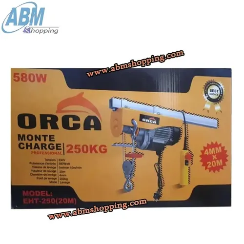 Monte Charge Electrique 30M  ORCA 1000kg