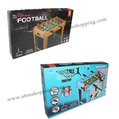 Baby-foot en bois 48 * 51.2 * 30.7cm طاولة لعب كرة قدم