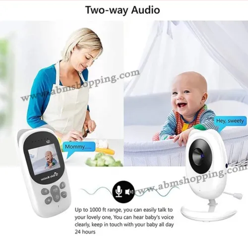 Babyphone vidéo, Moniteur pour bébé sans fil avec écran LCD | BABY MONITOR