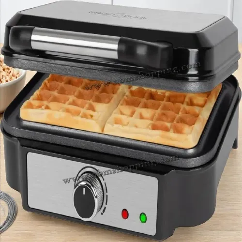 Gaufrier électrique avec 2 gaufres 1000W | ProfiCook