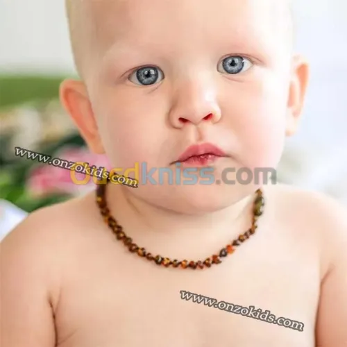 Collier d'ambre pour bébé