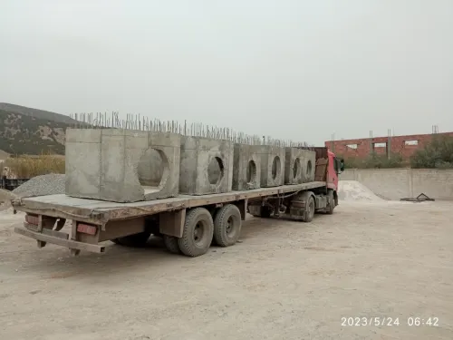 Regard d'assainissement en béton 