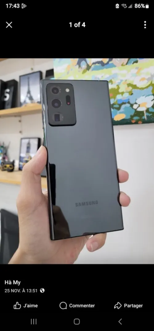 Samsung NOTE 20 ULTRA 5G 128/12