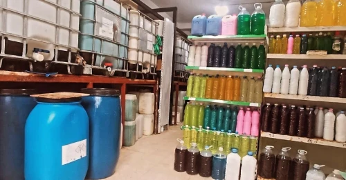 Préparation et vente produit détergent