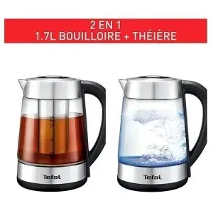 TEFAL Bouilloire/Théière 1,7l - 2400W BJ750D10