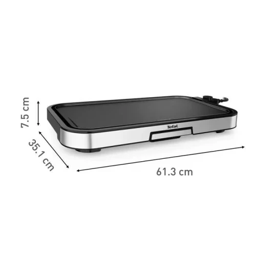 Tefal Giant Plancha XXL 2300W ANTI-ADHISIF termostat 5 positions jusqu'a 260 degre cuisson homogene -CB631D10