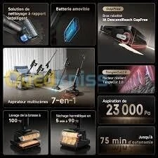 DREAME Aspirateur laveur intelligent H15 Mix :7en1-23000pa -temps75min-séchage nettoyage automatique