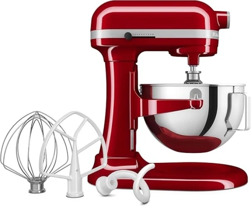 Pétrin KitchenAid HEAVY DUTY - ROBOT PÂTISSIER À BOL RELEVABLE 5,2 L - ROUGE EMPIRE 5KSM55SXXEER