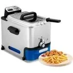 Seb Friteuse Électrique En Inox 3.5L 2300W Avec Filtration Automatique De huile Semi Pro FR804000