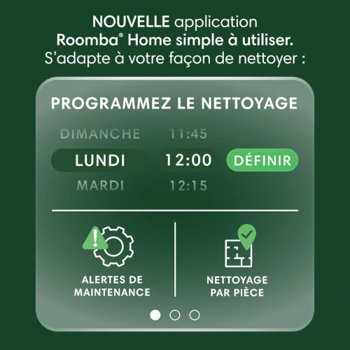 iRobot Roomba Plus 405 Combo Robot + AutoWash - Lavage et séchage des lingettes - Noir - G185040