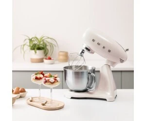 Petrin robot pâtissier smeg smf05creu 1000w-4.8L - mouvement planetaire -10 niveaux de vitesse