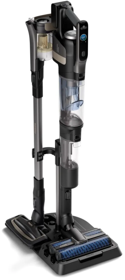Philips Balai aspirateur laveur 3EN1 XW9463 AquaTrio -  30 min-  0,5 L Filtre HEPA-4 000 tr/min