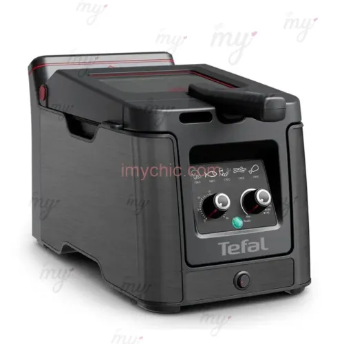 Friteuse a l'huile semi professionnelle Tefal Clear Duo FR600810 -2000W - 3.5L - réduction d'odeur et de fumée