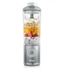 Ninja Blast Max mixeur portable, Batterie Rechargeable, 3 fonctions ,570 ml , gris