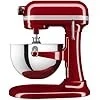 Pétrin KitchenAid HEAVY DUTY - ROBOT PÂTISSIER À BOL RELEVABLE 5,2 L - ROUGE EMPIRE 5KSM55SXXEER