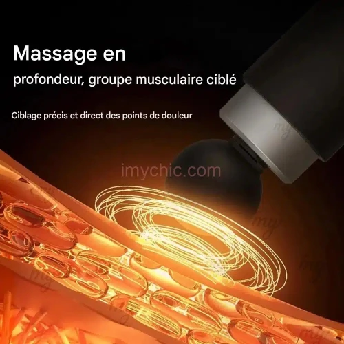 pistolet de massage Portable , Fonction chaleur et froid ,  SL760