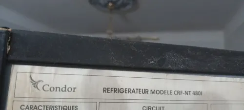 Vente réfrigérateur congélateur Noir.