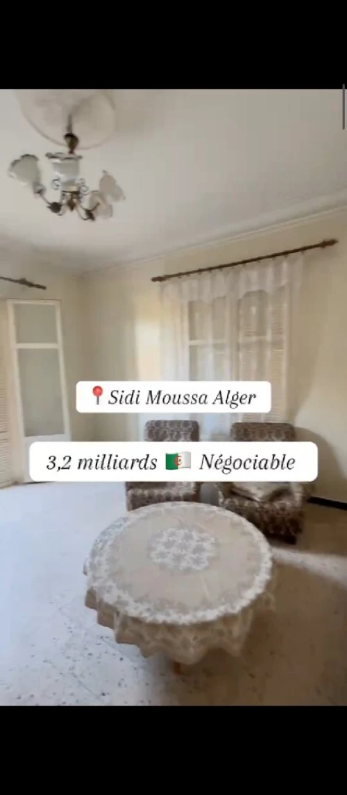 Vente Villa Alger Sidi moussa