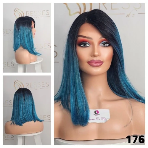 perruque fibre haute qualité, apparence naturelle starter pack (15000 da)