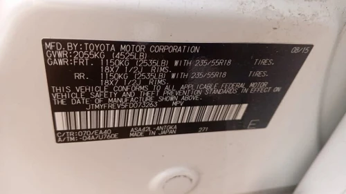 Toyota RAV4 2015 Limited