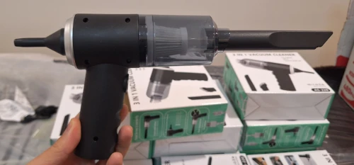 Aspirateur souffleur et gonfleur à main rechargeable sans fil
