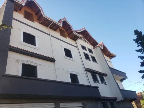 Monocouche mochete ecrase facade 