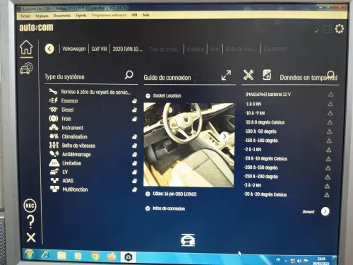 scanner auto a domicile