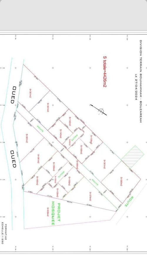 Vente Terrain Alger Bouzareah