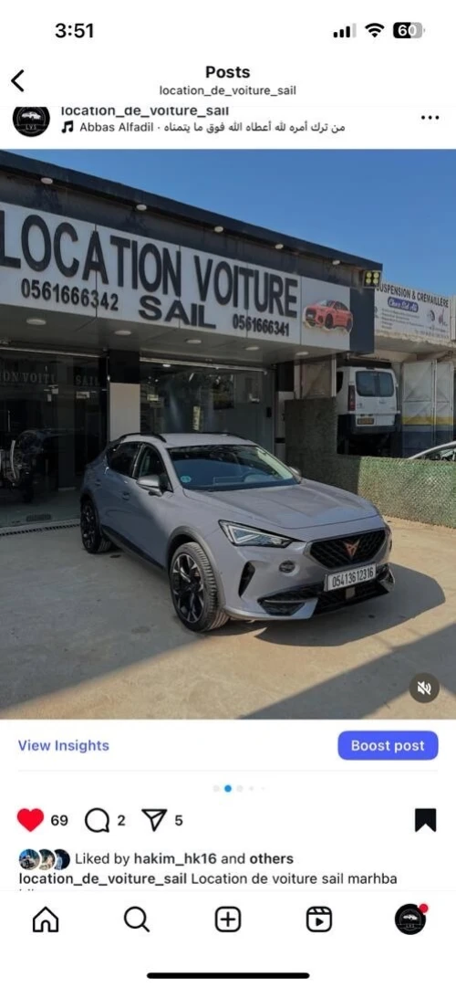 Location de voiture