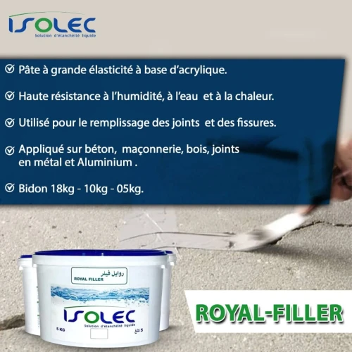 Mastic Acrylique pour joint et fissures ROYAL FILLER